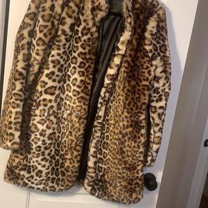 Fun faux fur jacket.